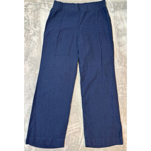 NWT Lilly Pulitzer Deri Linen Palazzo Wide Leg Pant in Size Large Resort Wear